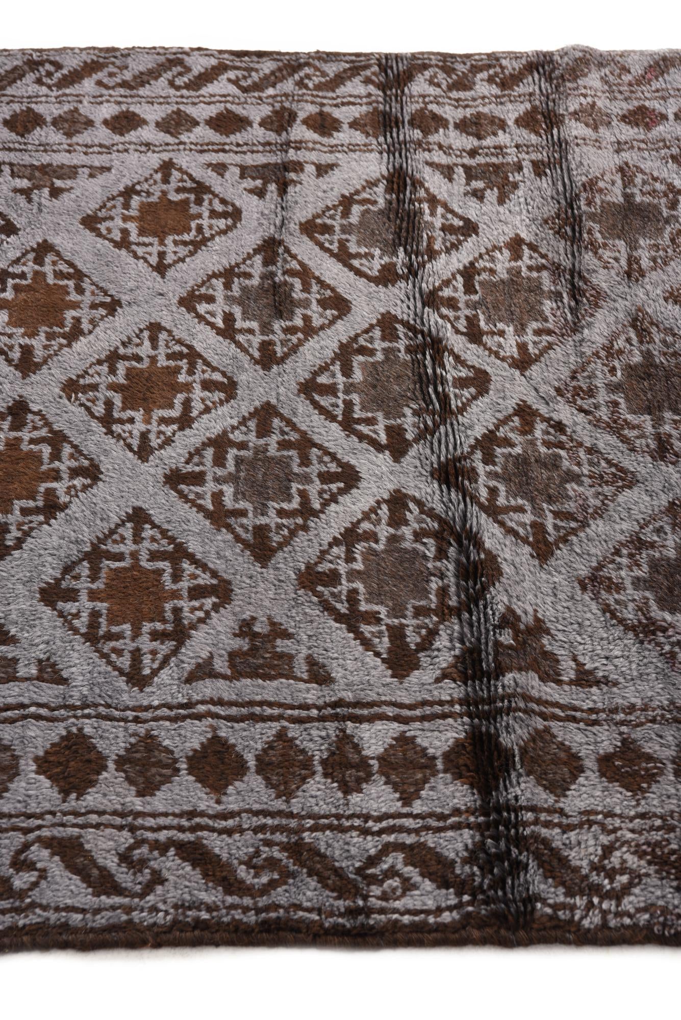 3' 2 x 5' 6 Hand Knotted Balouch Wool Rug
