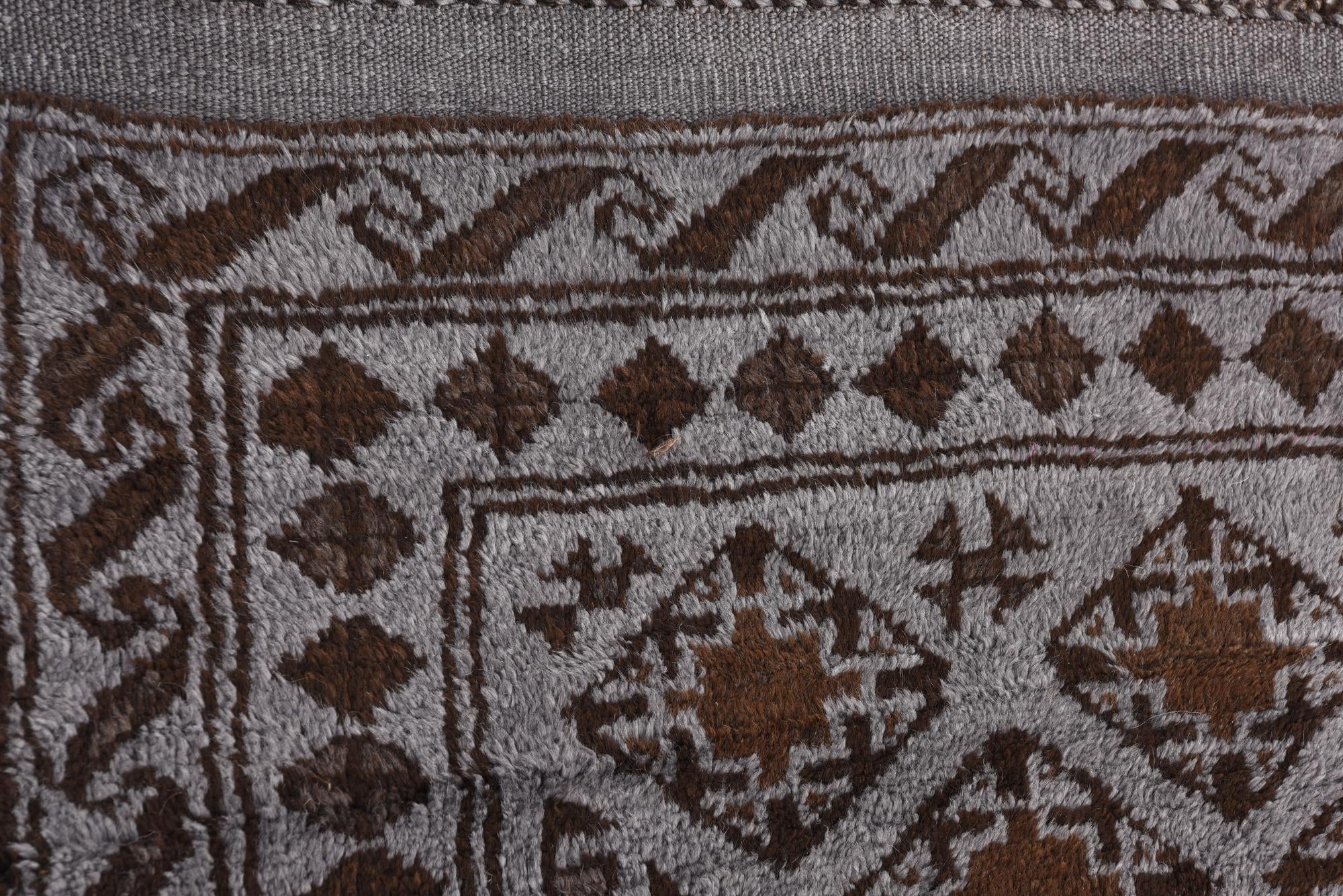 3' 2 x 5' 6 Hand Knotted Balouch Wool Rug