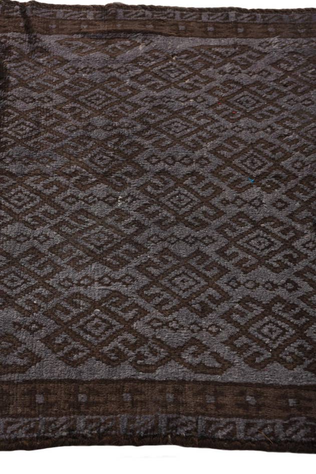 Detail image of 3' 4 x 4' 9 Hand Knotted Balouch Wool Rug