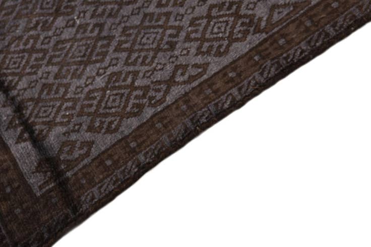 Detail image of 3' 4 x 4' 9 Hand Knotted Balouch Wool Rug