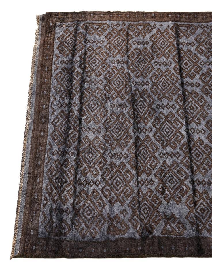 Detail image of 3' 1 x 5' Hand Knotted Balouch Wool Rug