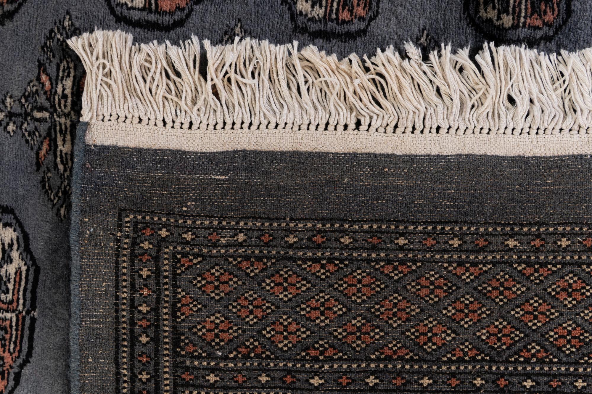 5' 3 x 8' Hand Knotted Bokhara Oriental Wool Rug