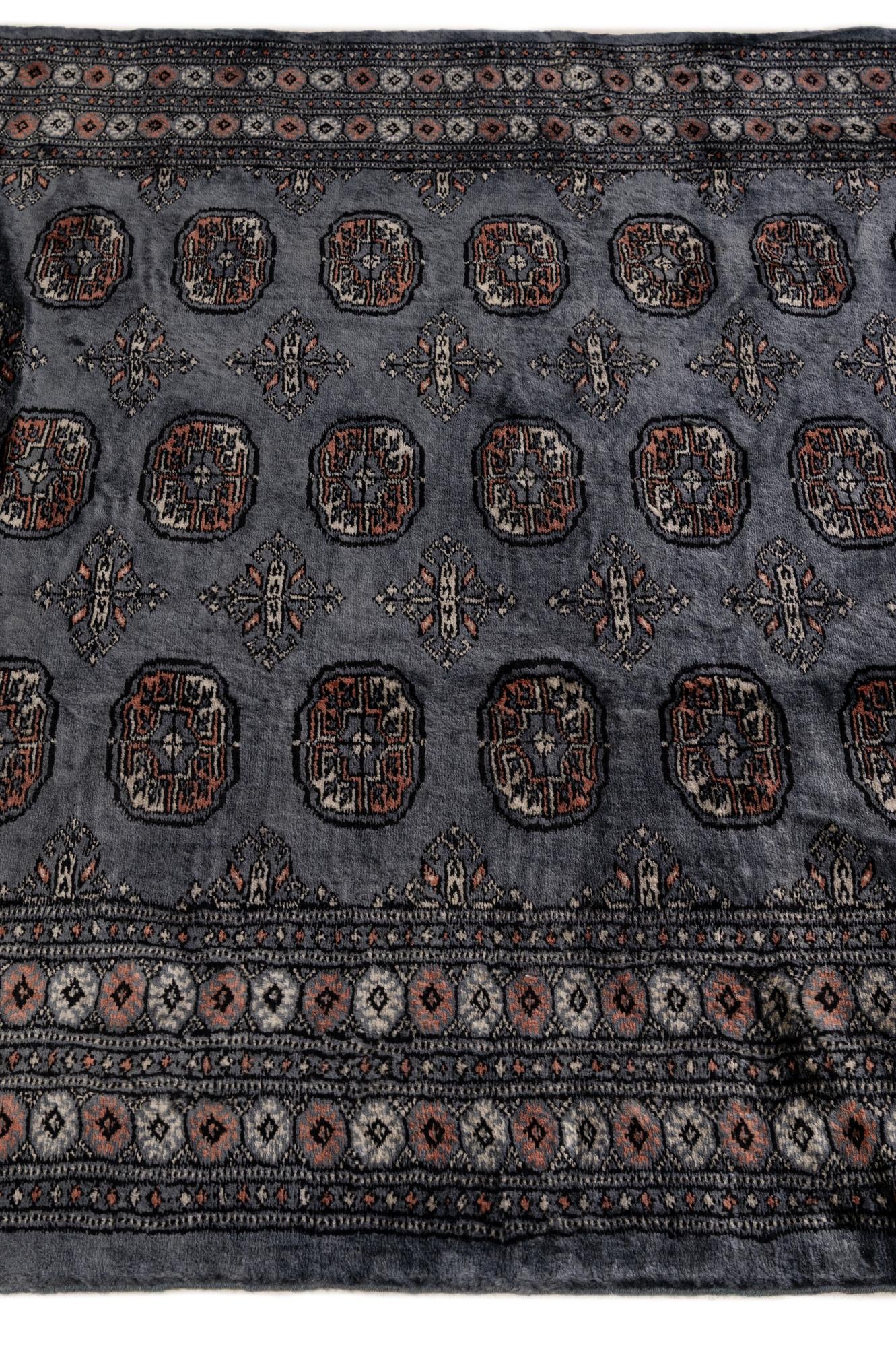 5' 3 x 8' Hand Knotted Bokhara Oriental Wool Rug