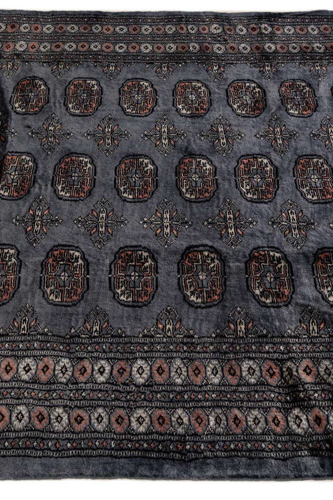 5' 3 x 8' Hand Knotted Bokhara Oriental Wool Rug
