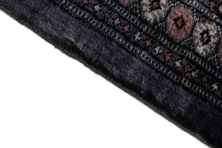 Detail image of 5' 3 x 8' Hand Knotted Bokhara Oriental Wool Rug