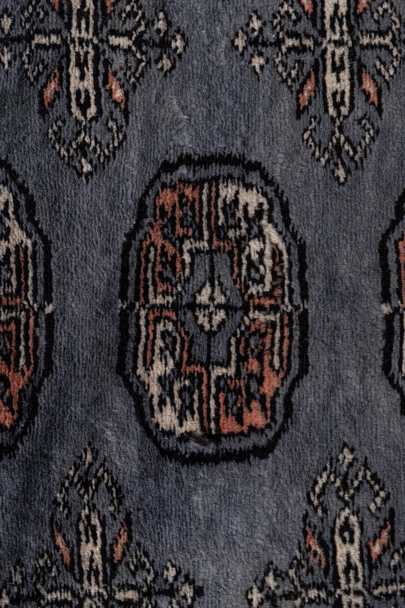 5' 3 x 8' Hand Knotted Bokhara Oriental Wool Rug