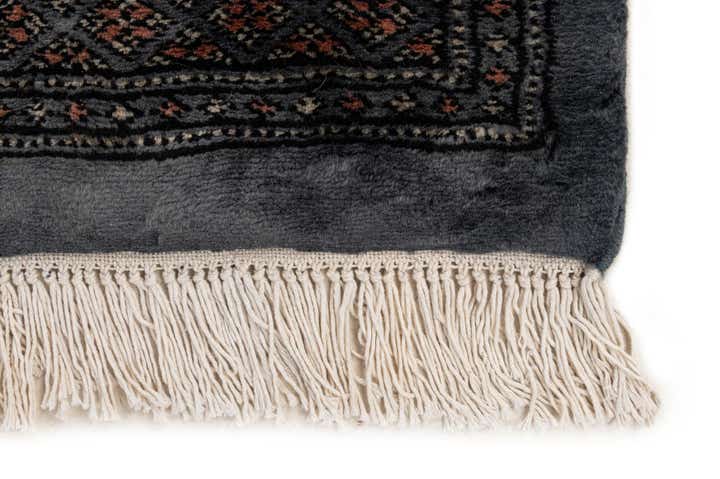 5' 3 x 8' Hand Knotted Bokhara Oriental Wool Rug