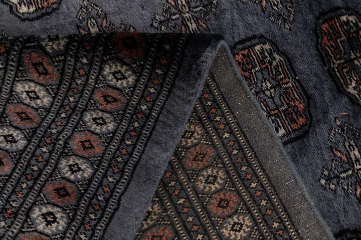 5' 3 x 8' Hand Knotted Bokhara Oriental Wool Rug