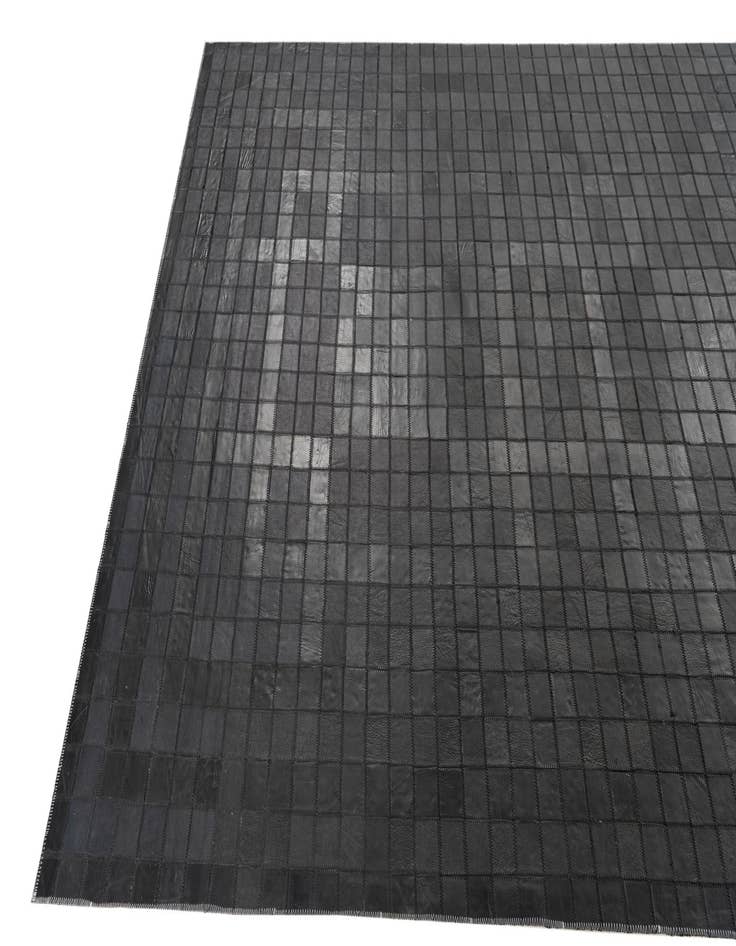 Detail image of 5' 1 x 7' 5 Cowhide Leather Rug