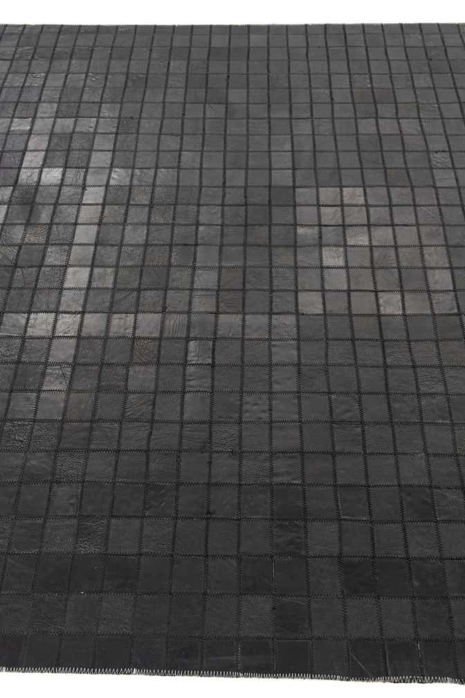 5' 1 x 7' 5 Cowhide Leather Rug