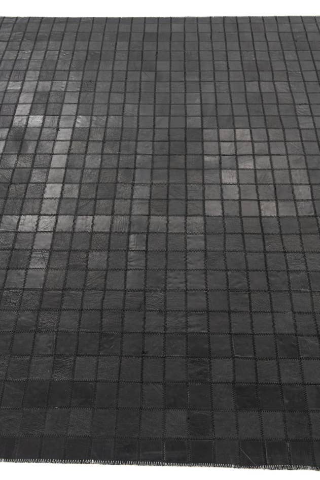 Detail image of 5' 1 x 7' 5 Cowhide Leather Rug