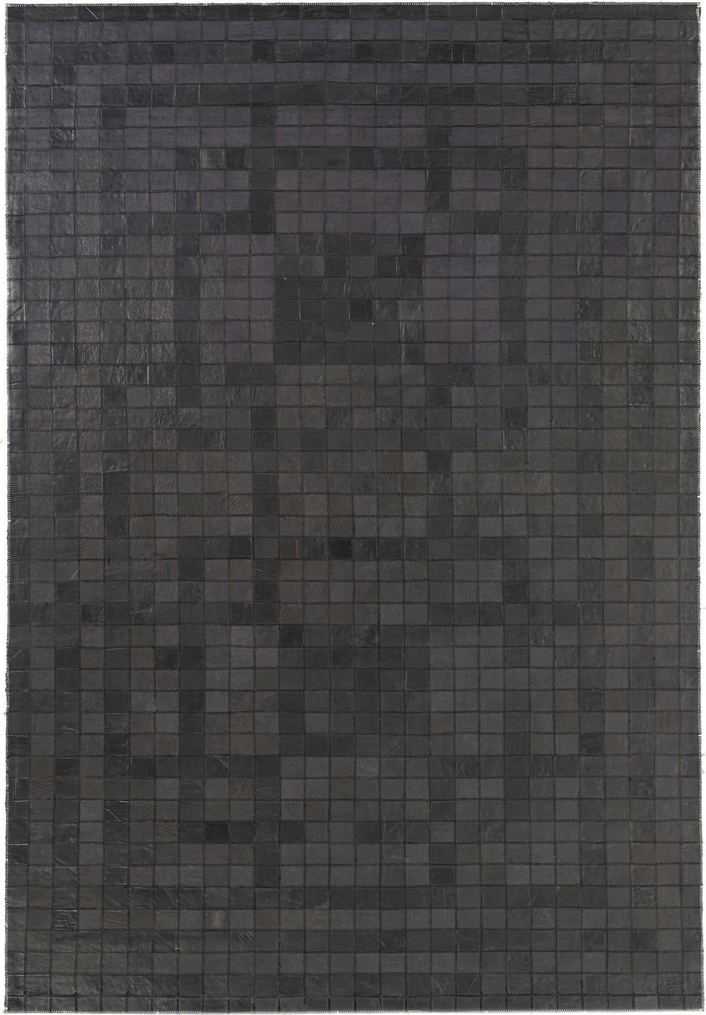 5' 1 x 7' 5 Cowhide Leather Rug