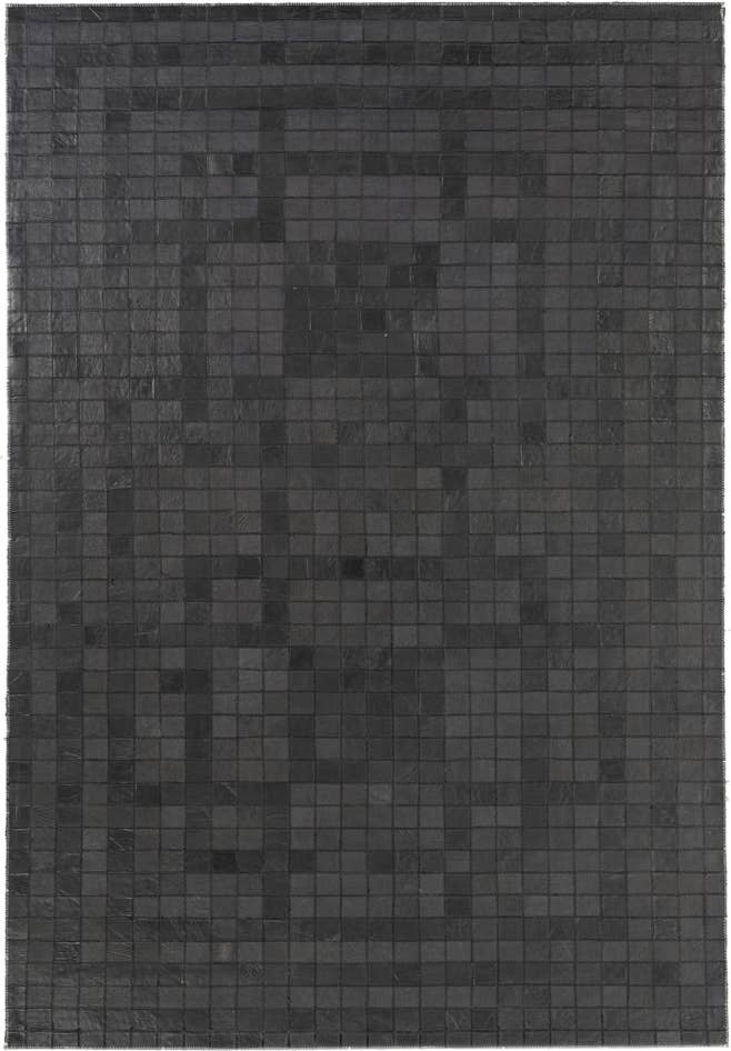 Detail image of 5' 1 x 7' 5 Cowhide Leather Rug