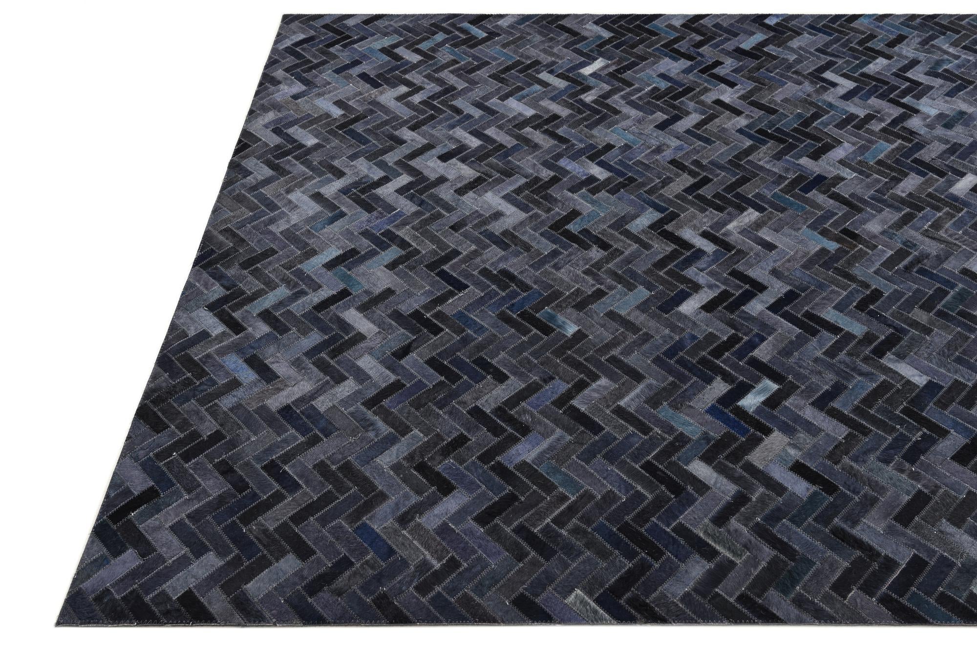 5' 2 x 8' Cowhide Rug