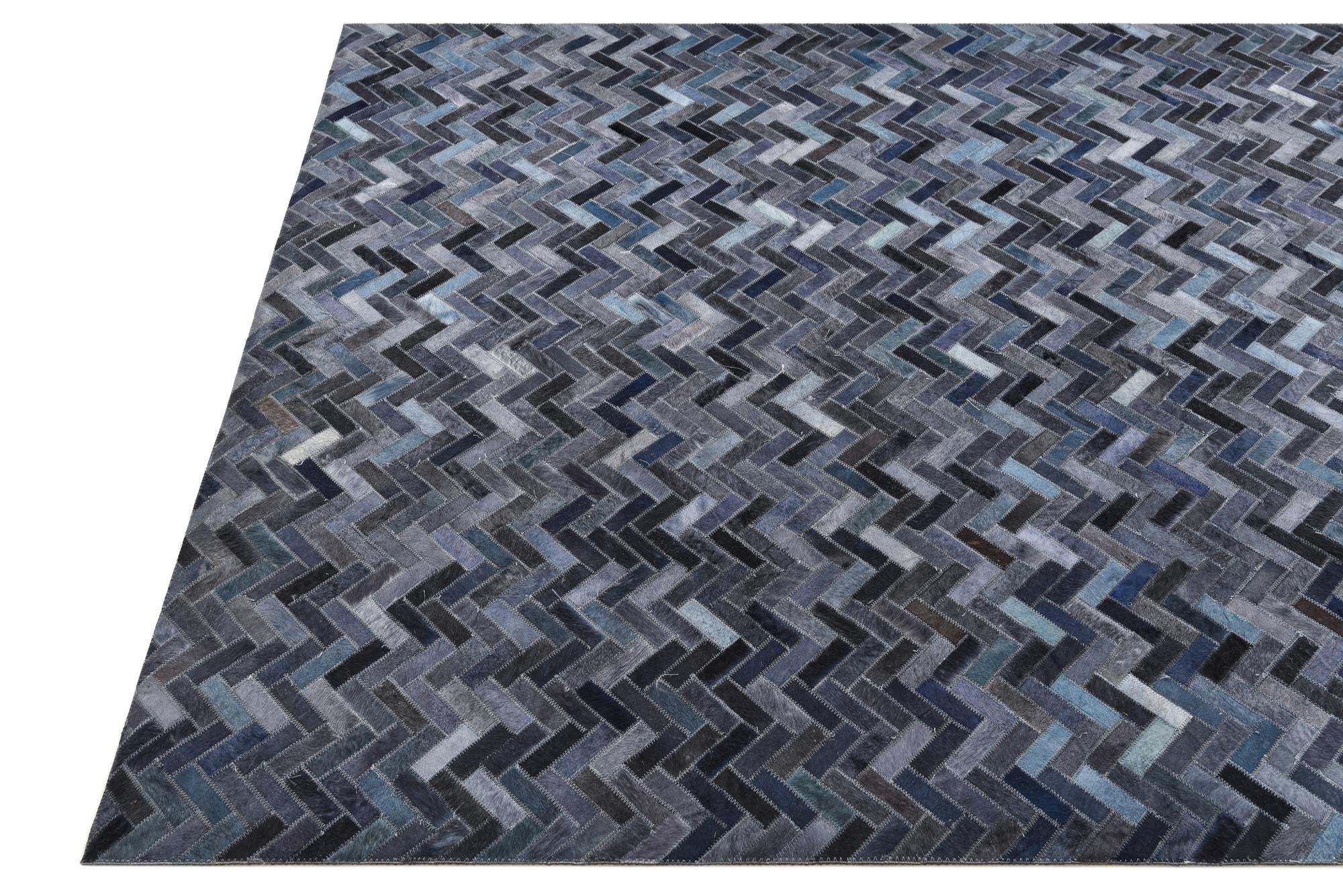 5' 2 x 8' Cowhide Rug