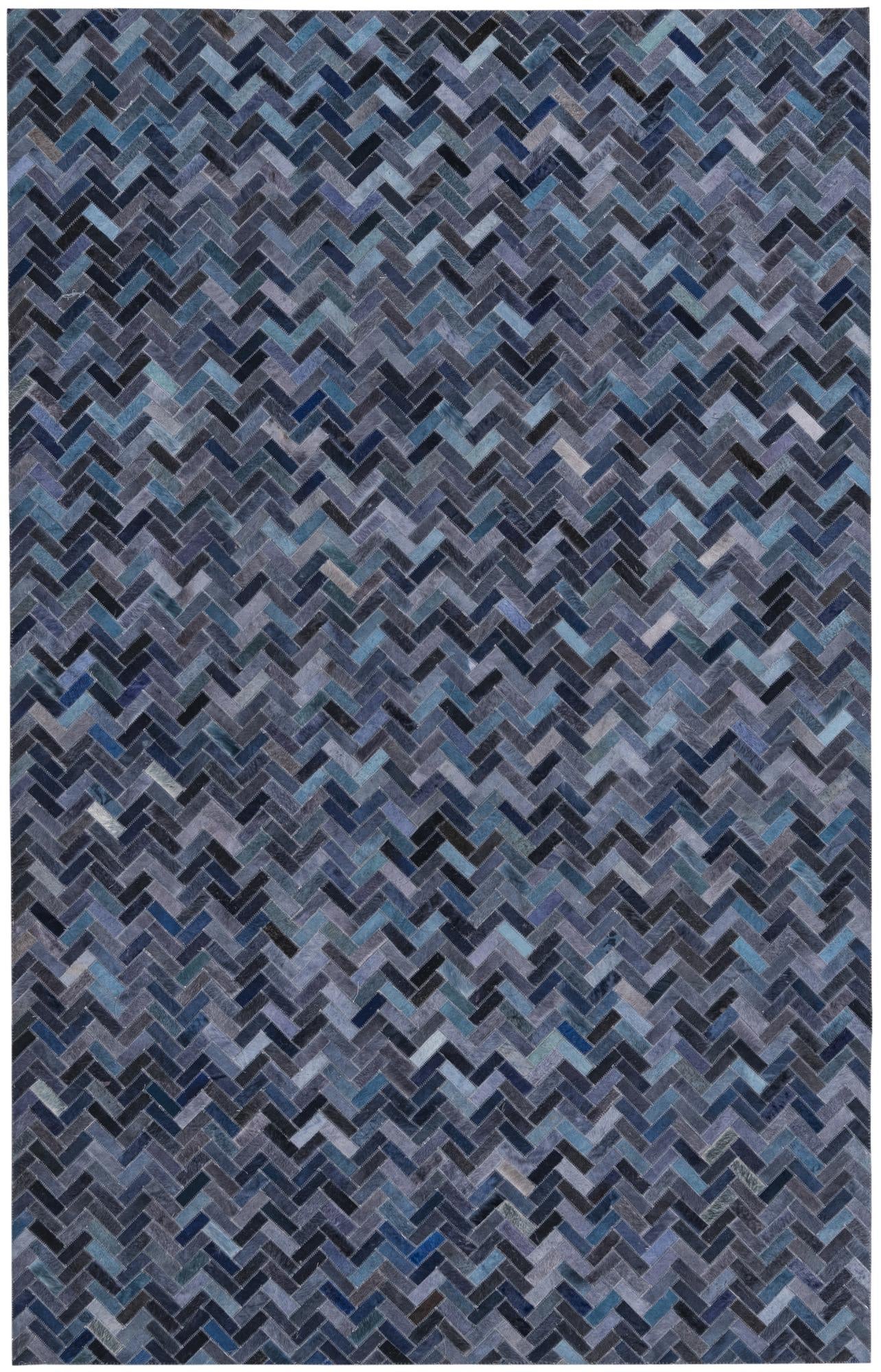5' 2 x 8' 1 Cowhide Rug