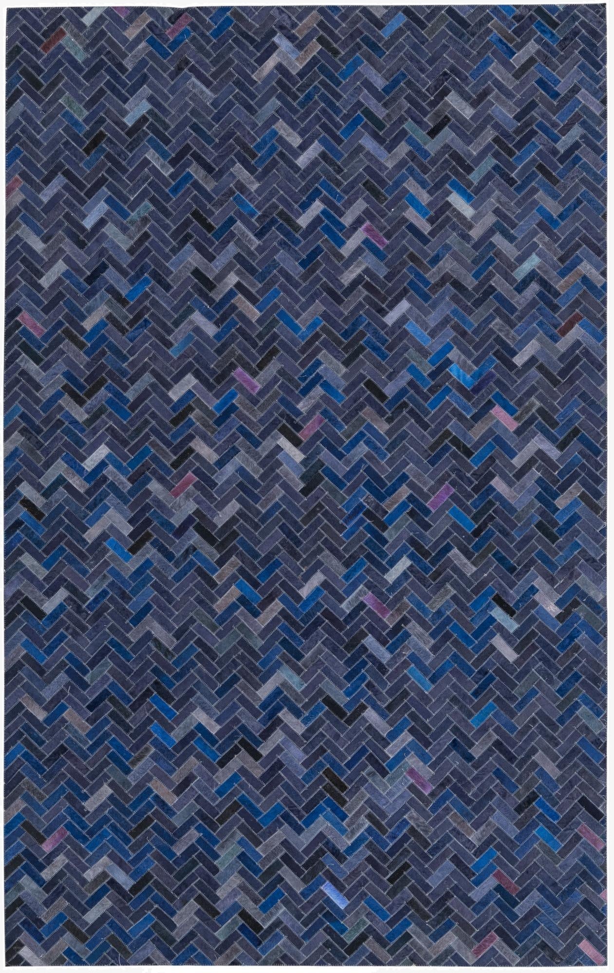 5' x 7' 10 Cowhide Rug