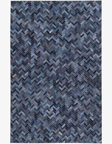 5' 1 x 8' Cowhide Rug