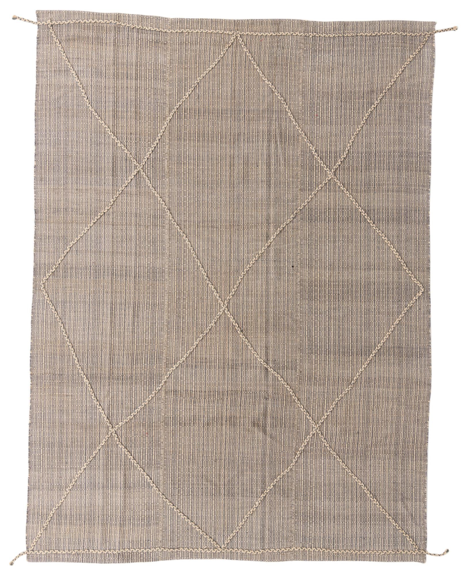 9' x 12' 2 Hand Knotted Darya Wool Rug