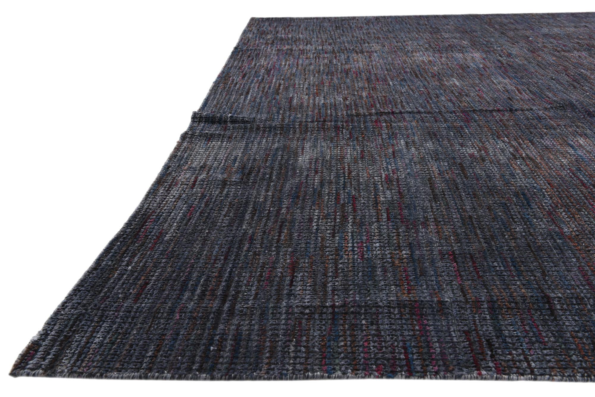 8' 7 x 12' 1 Hand Knotted Darya Wool Rug