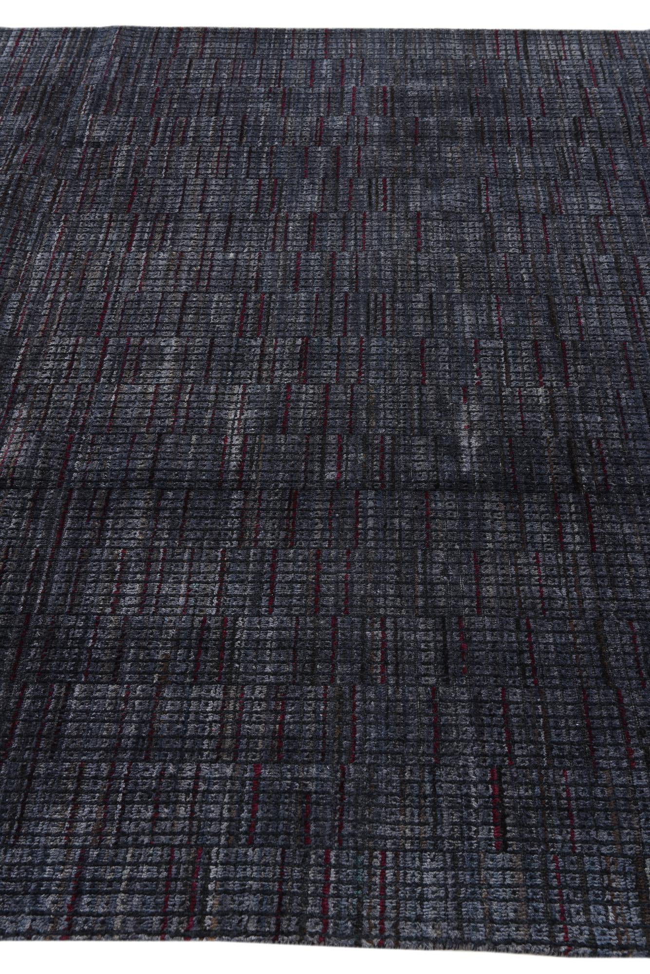 6' 4 x 9' 9 Hand Knotted Darya Wool Rug