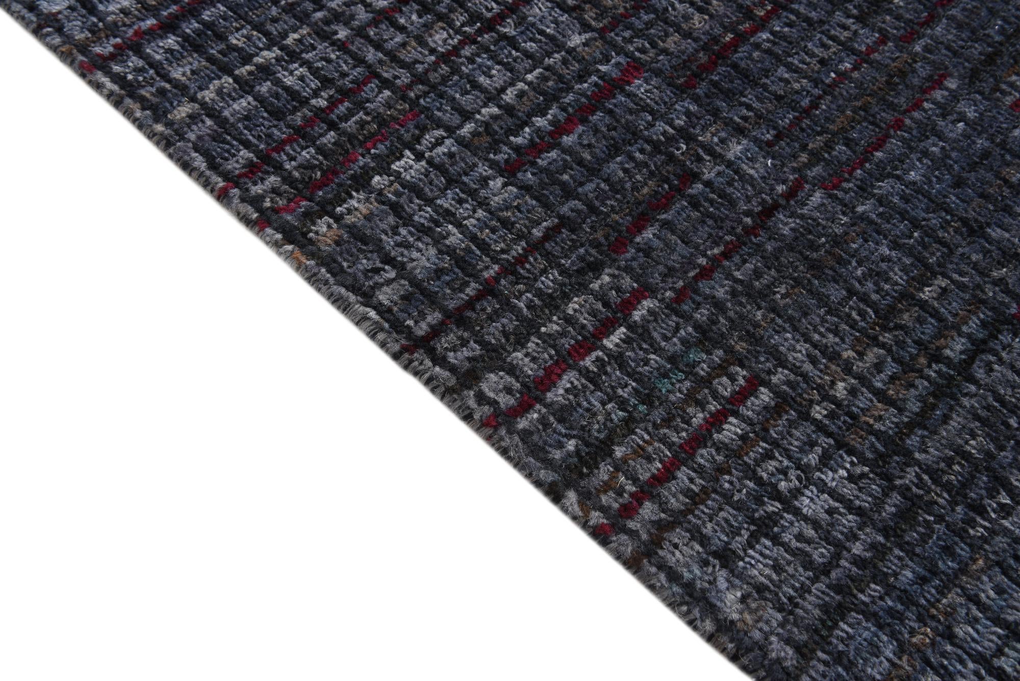 6' 4 x 9' 9 Hand Knotted Darya Wool Rug