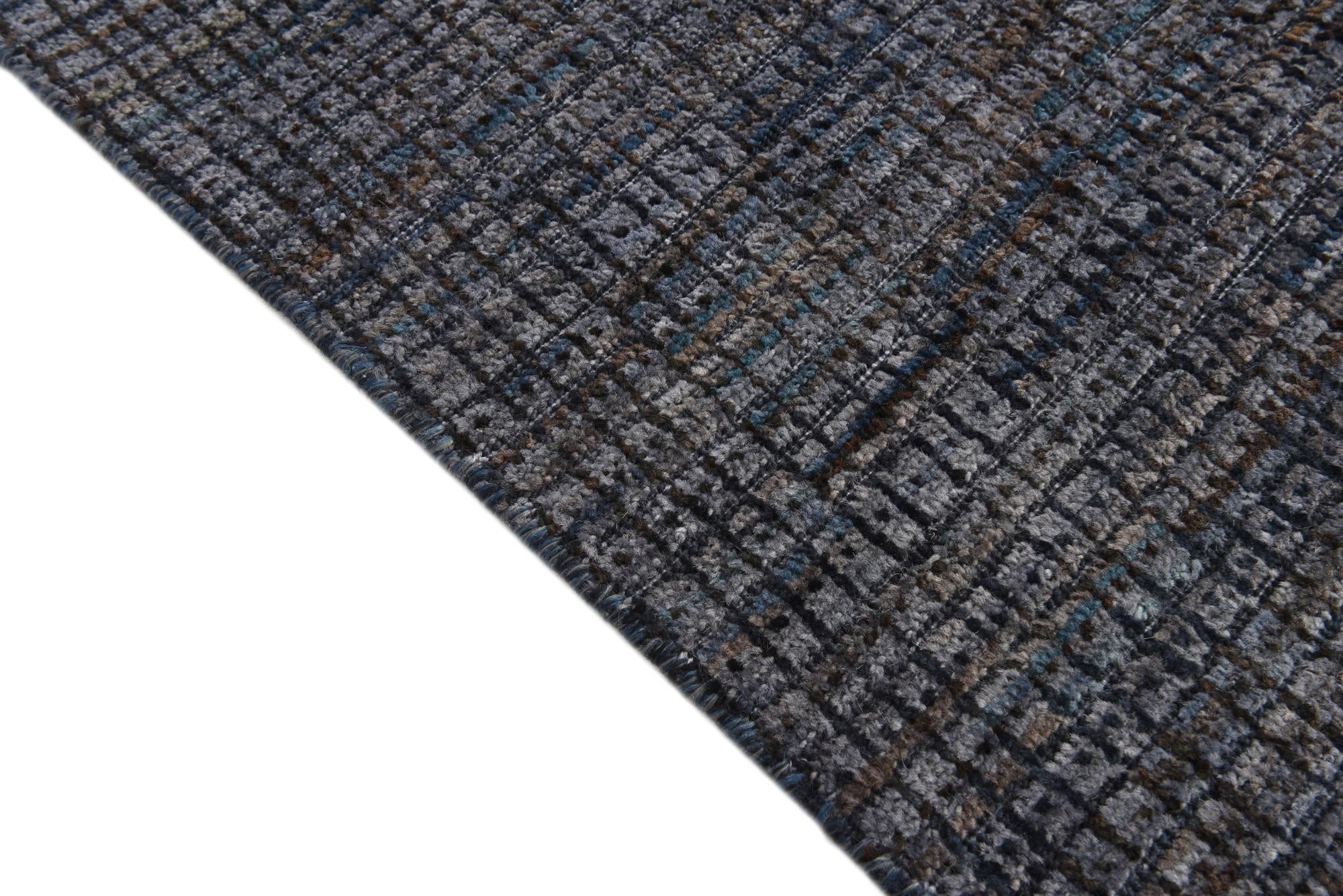 6' 3 x 9' 9 Hand Knotted Darya Wool Rug