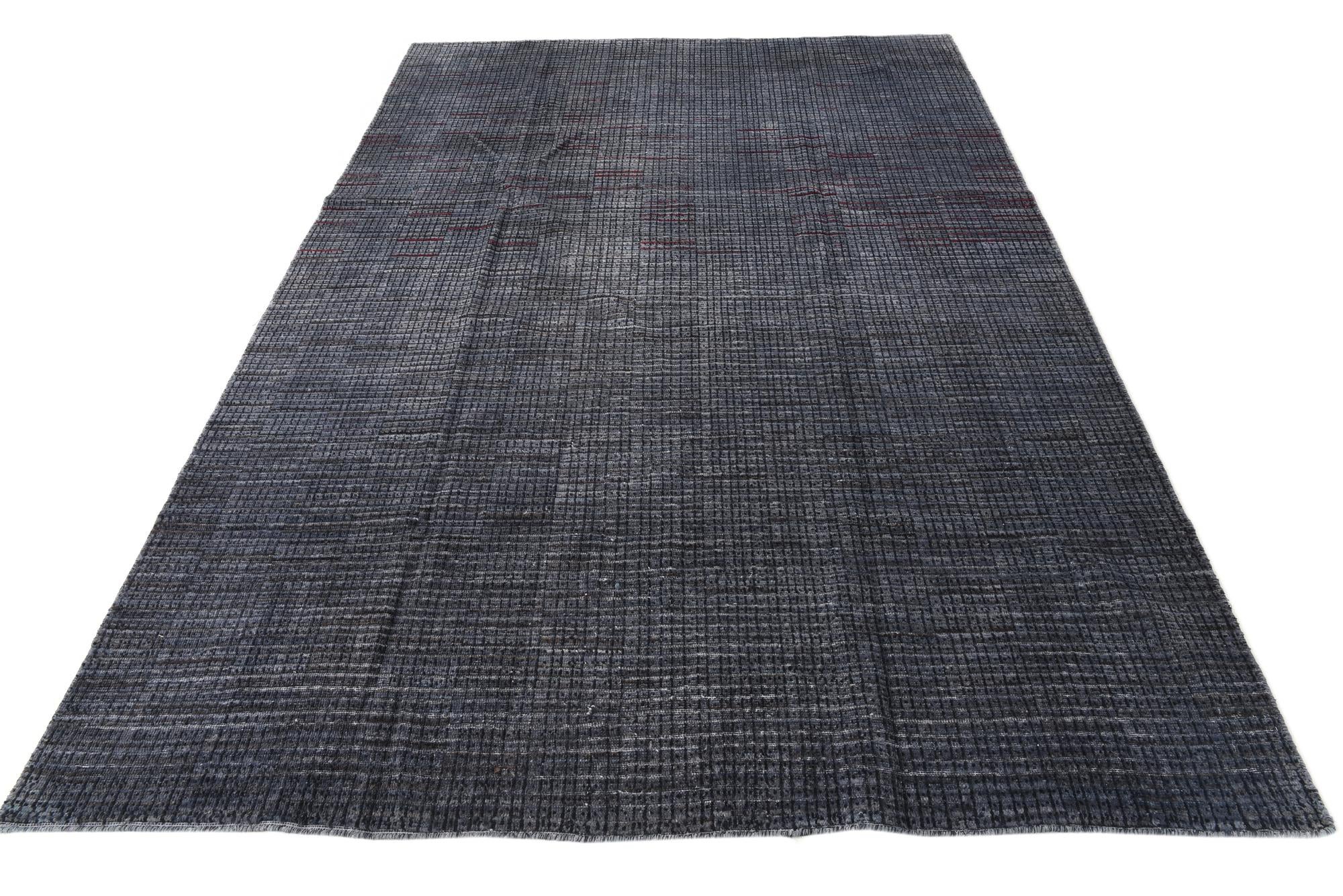 6' 6 x 10' Hand Knotted Darya Wool Rug