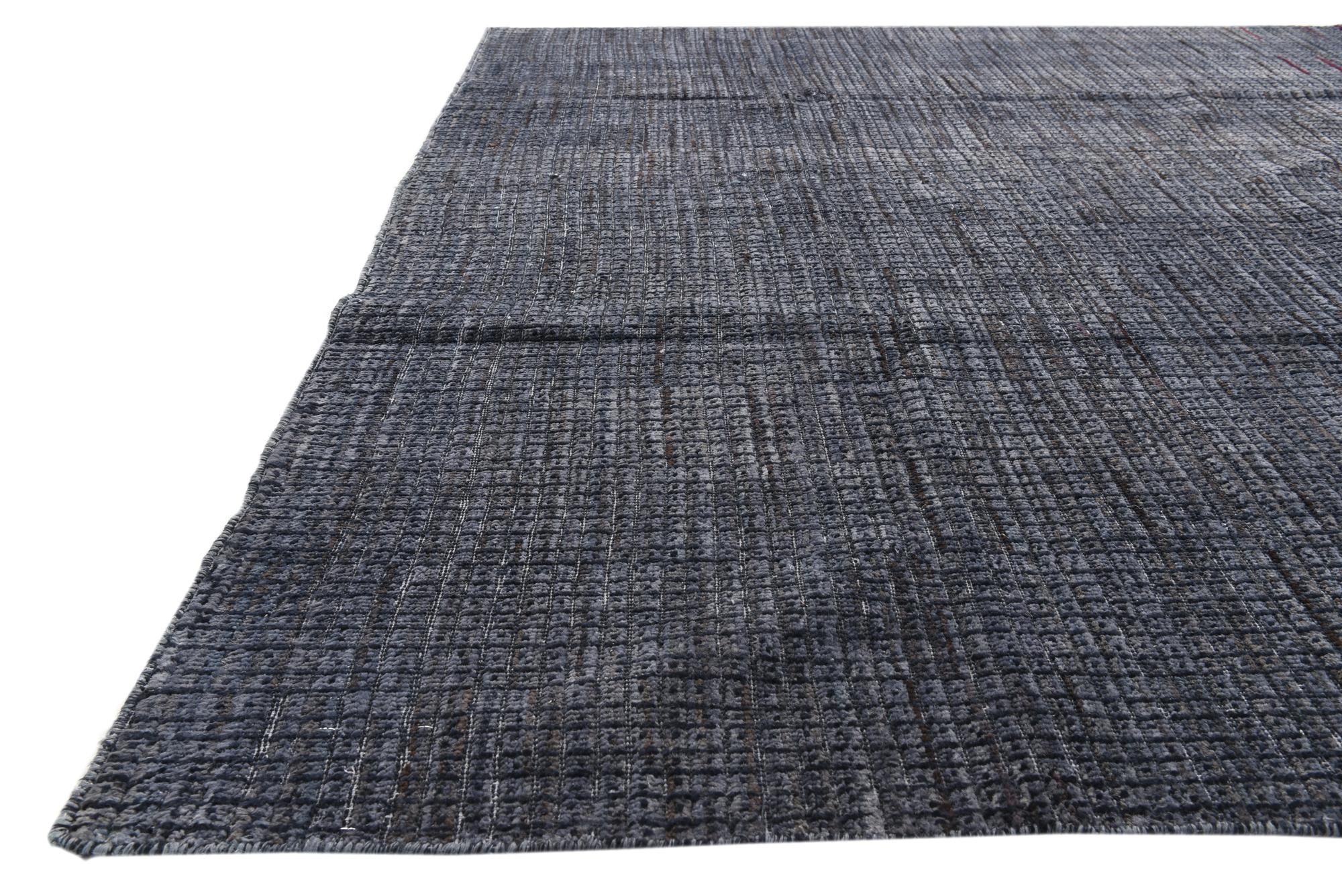 6' 6 x 10' Hand Knotted Darya Wool Rug