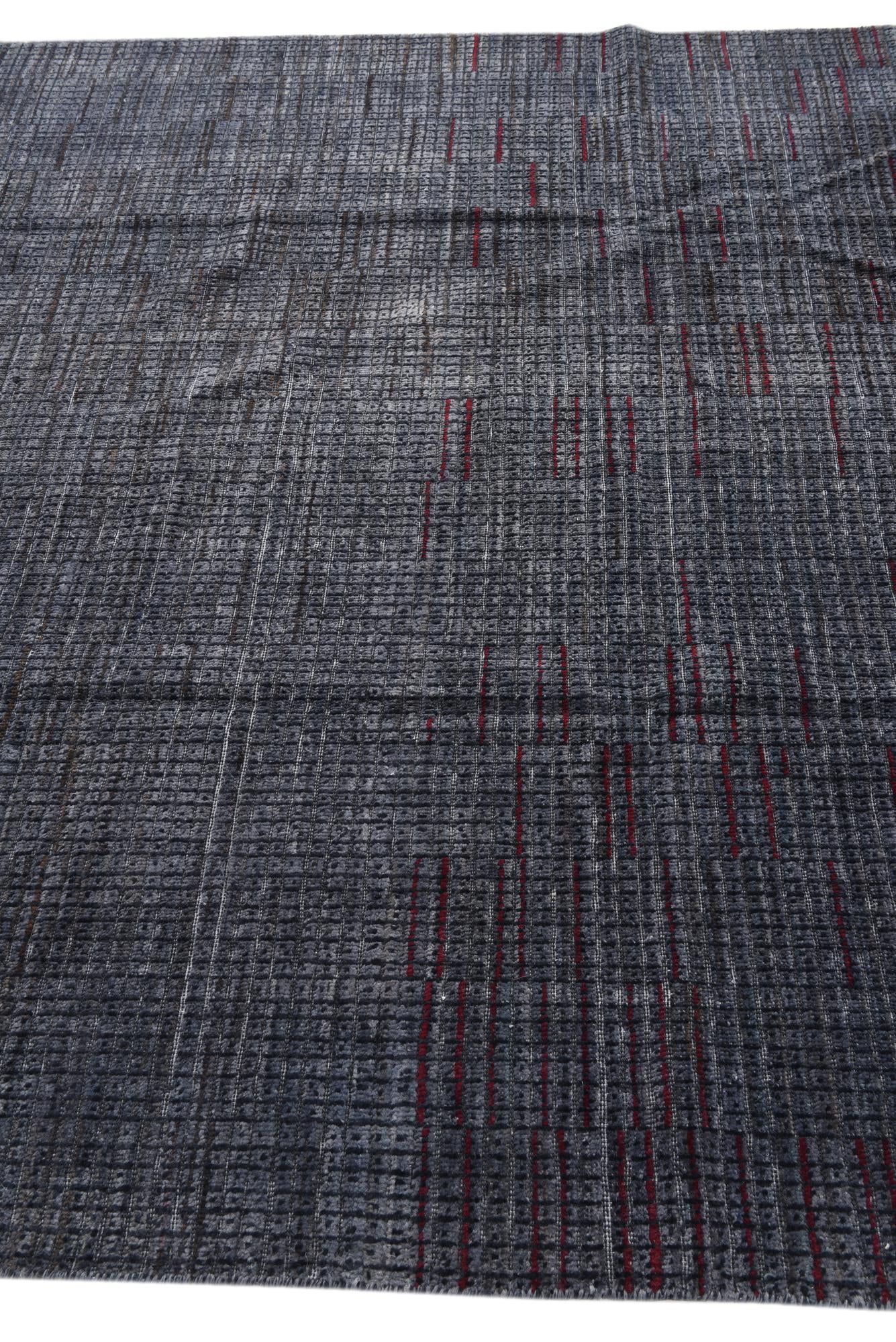 6' 6 x 10' Hand Knotted Darya Wool Rug