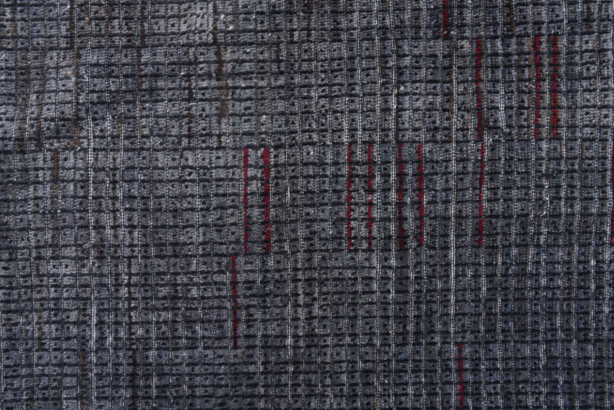 6' 6 x 10' Hand Knotted Darya Wool Rug