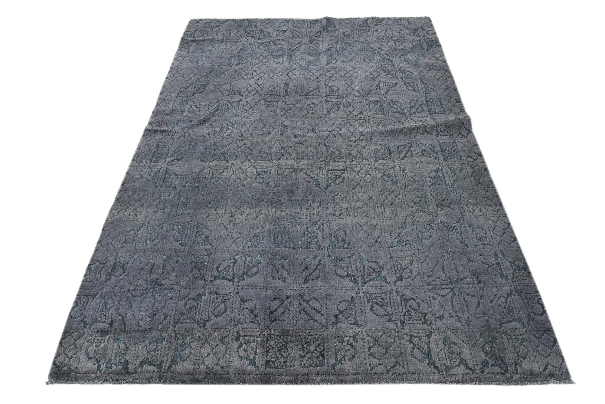 4' 11 x 7' 11 Hand Knotted Darya Rug