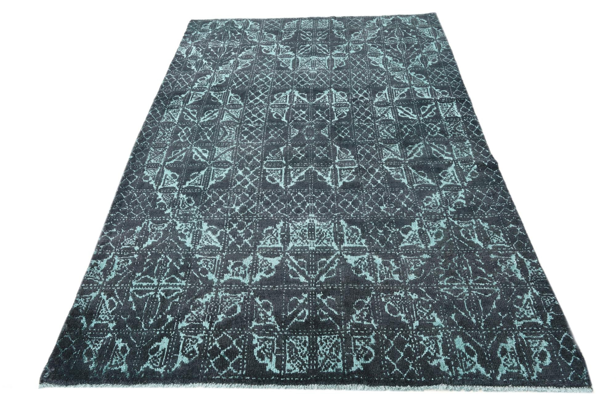 4' 9 x 7' 9 Hand Knotted Darya Rug