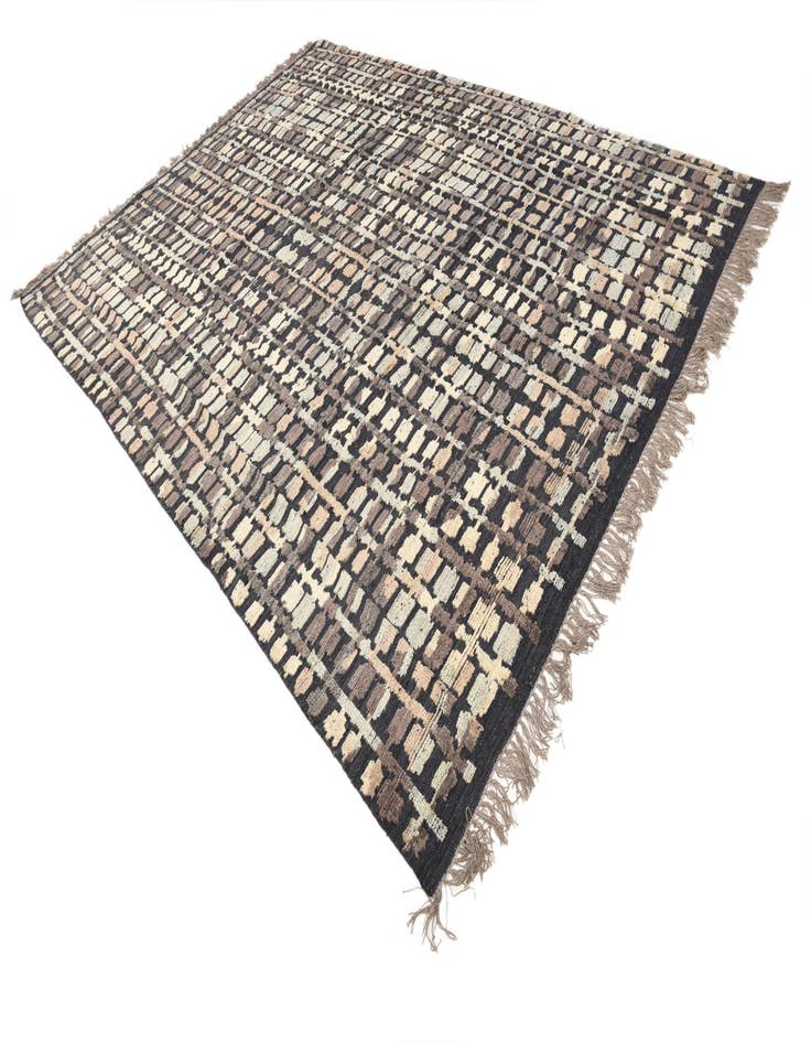 Detail image of 9' x 12' 2 Hand Knotted Darya Wool Rug