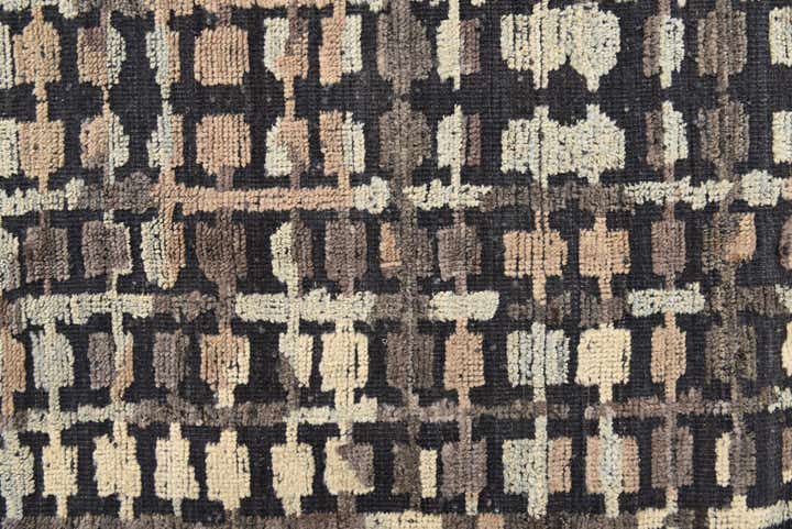 9' x 12' 2 Hand Knotted Darya Wool Rug