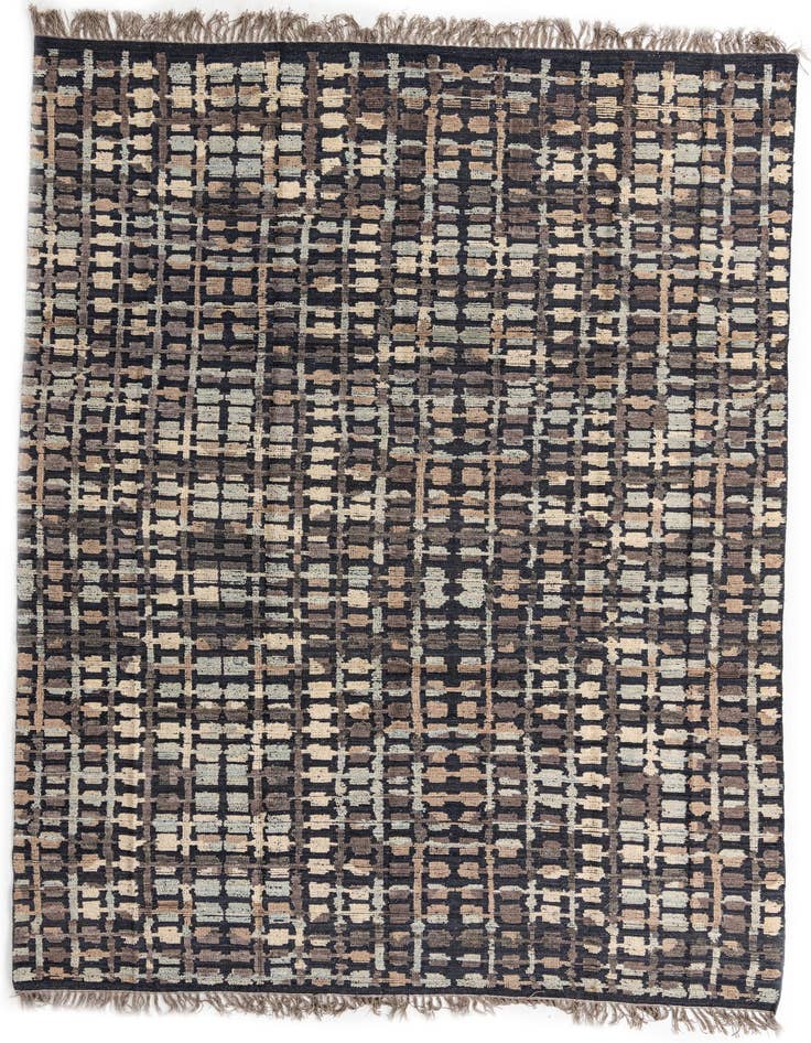 Detail image of 9' x 12' 2 Hand Knotted Darya Wool Rug