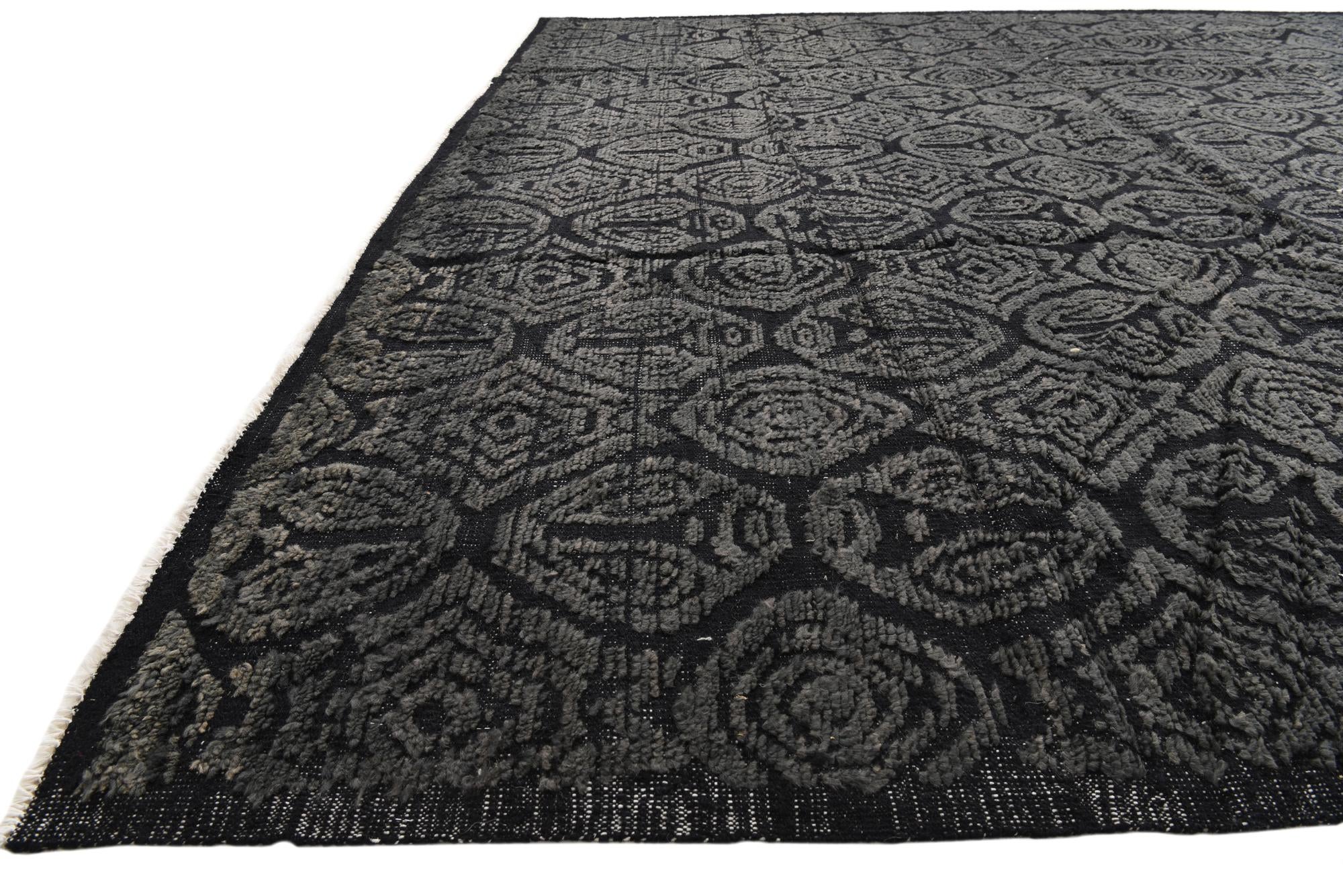 9' 8 x 12' 4 Hand Knotted Darya Wool Rug