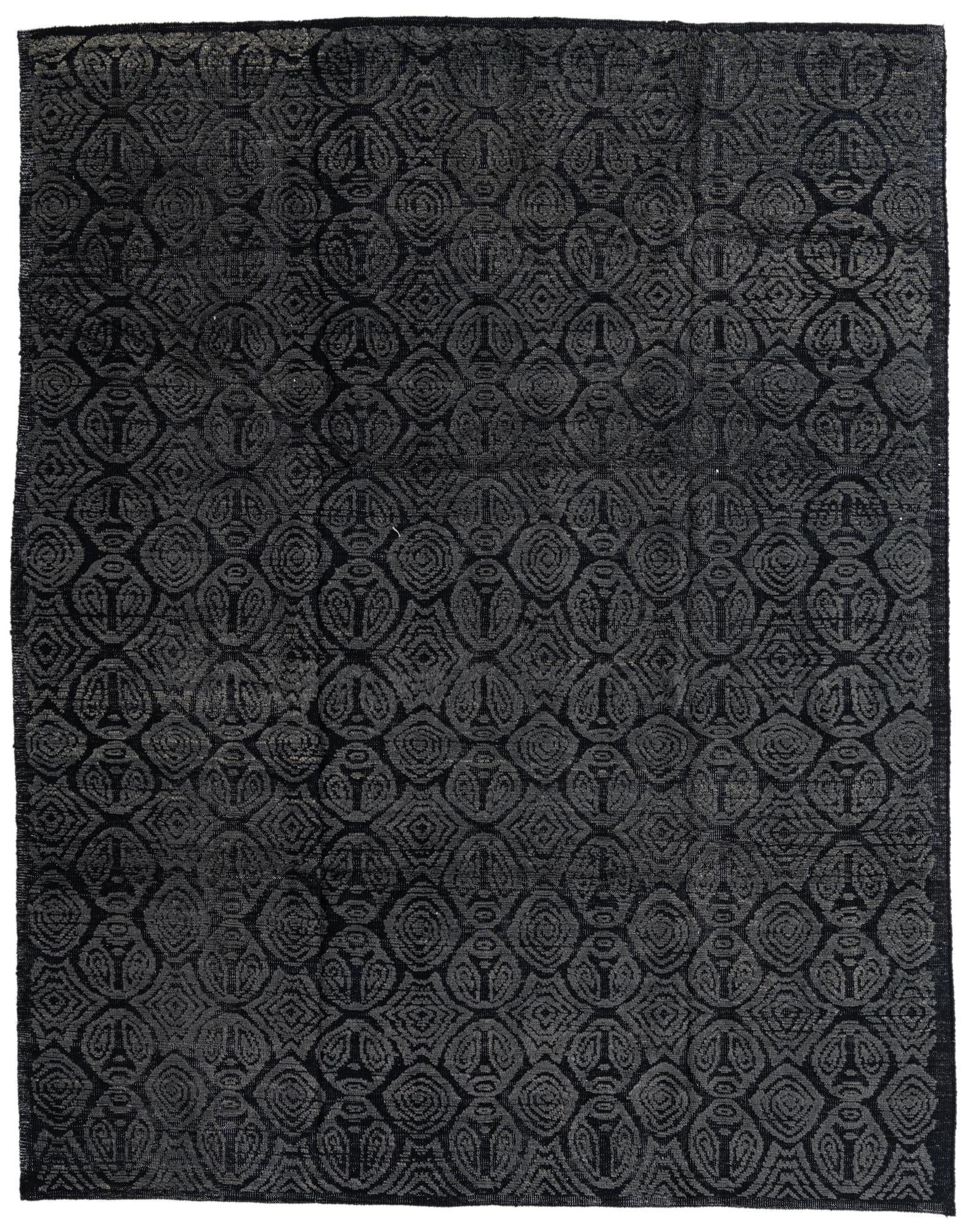 9' 8 x 12' 4 Hand Knotted Darya Wool Rug