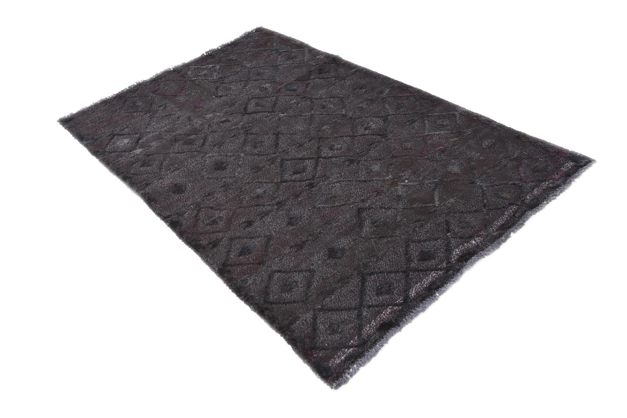 3' 9 x 5' 11 Hand Knotted Darya Wool Rug