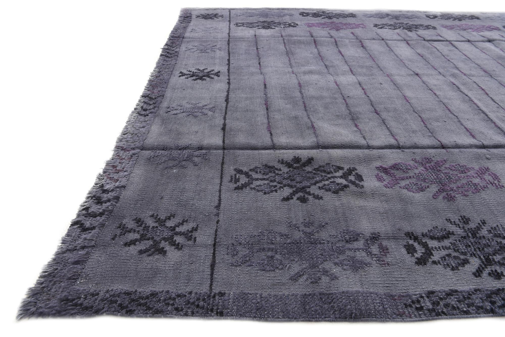 6' x 10' 4 Hand Knotted Darya Wool Rug