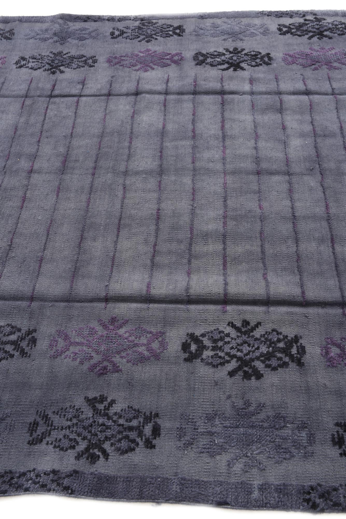 6' x 10' 4 Hand Knotted Darya Wool Rug