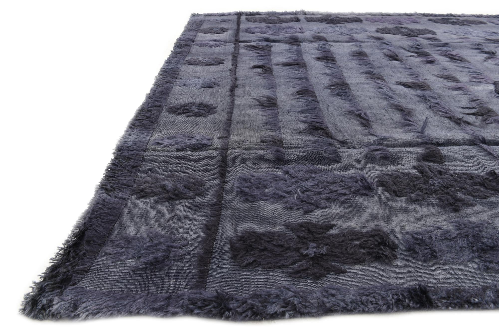 6' x 10' 4 Hand Knotted Darya Wool Rug