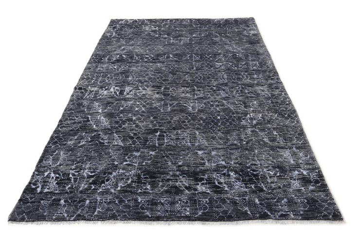 Detail image of 6' x 9' Hand Knotted Darya Wool Rug