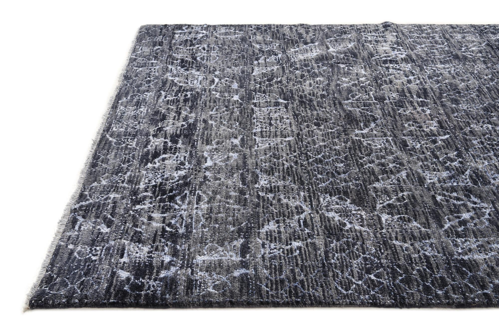 6' x 9' Hand Knotted Darya Wool Rug