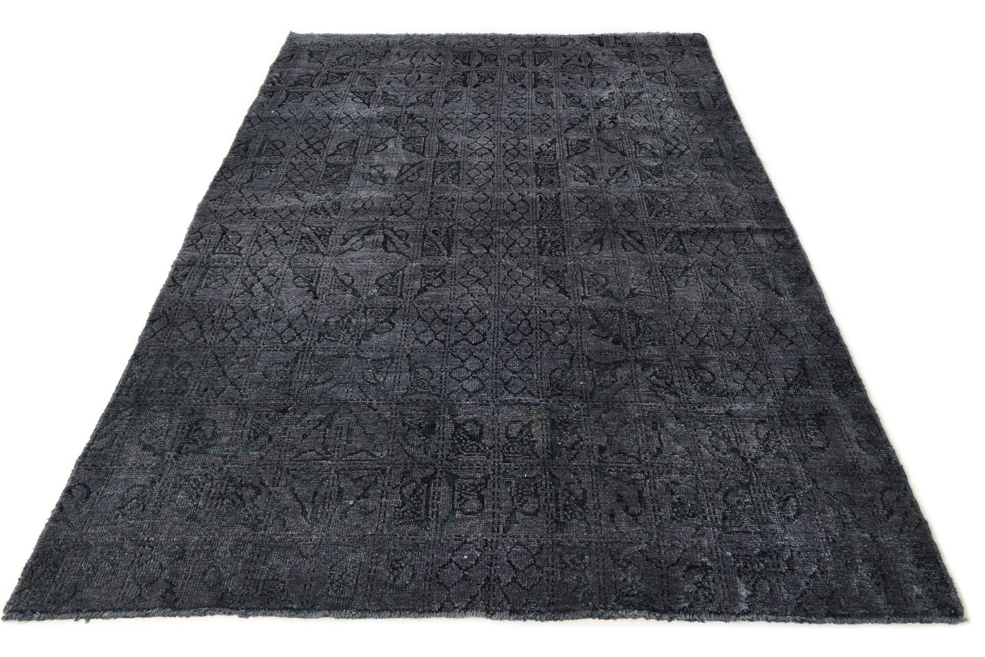 6' x 9' 2 Hand Knotted Darya Wool Rug