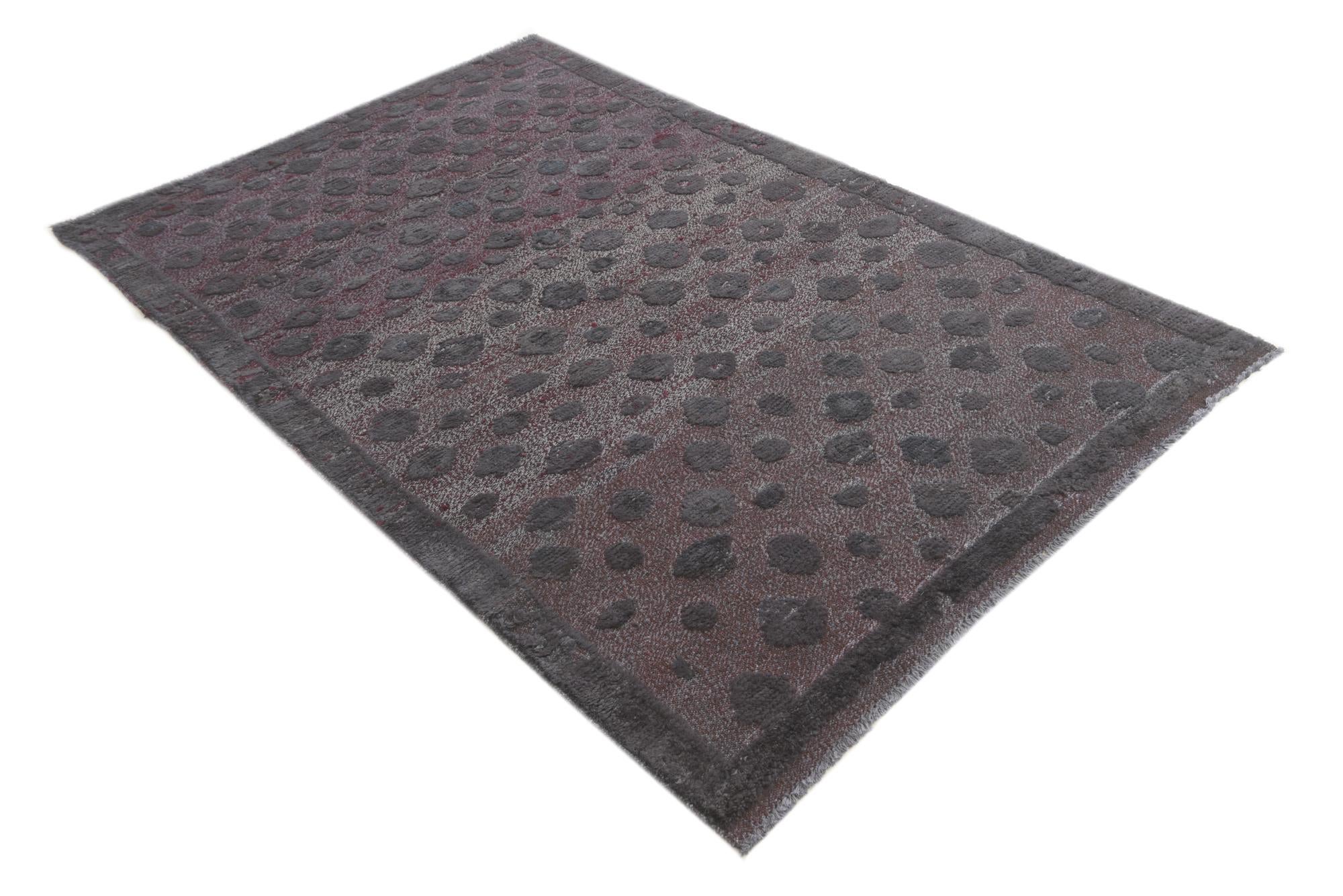 4' 8 x 7' 1 Hand Knotted Darya Wool Rug