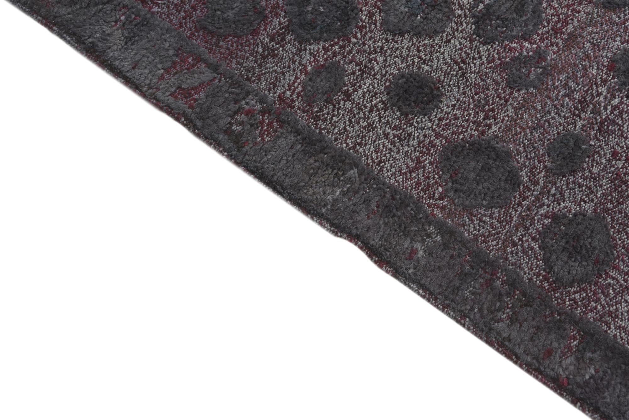 4' 8 x 7' 1 Hand Knotted Darya Wool Rug