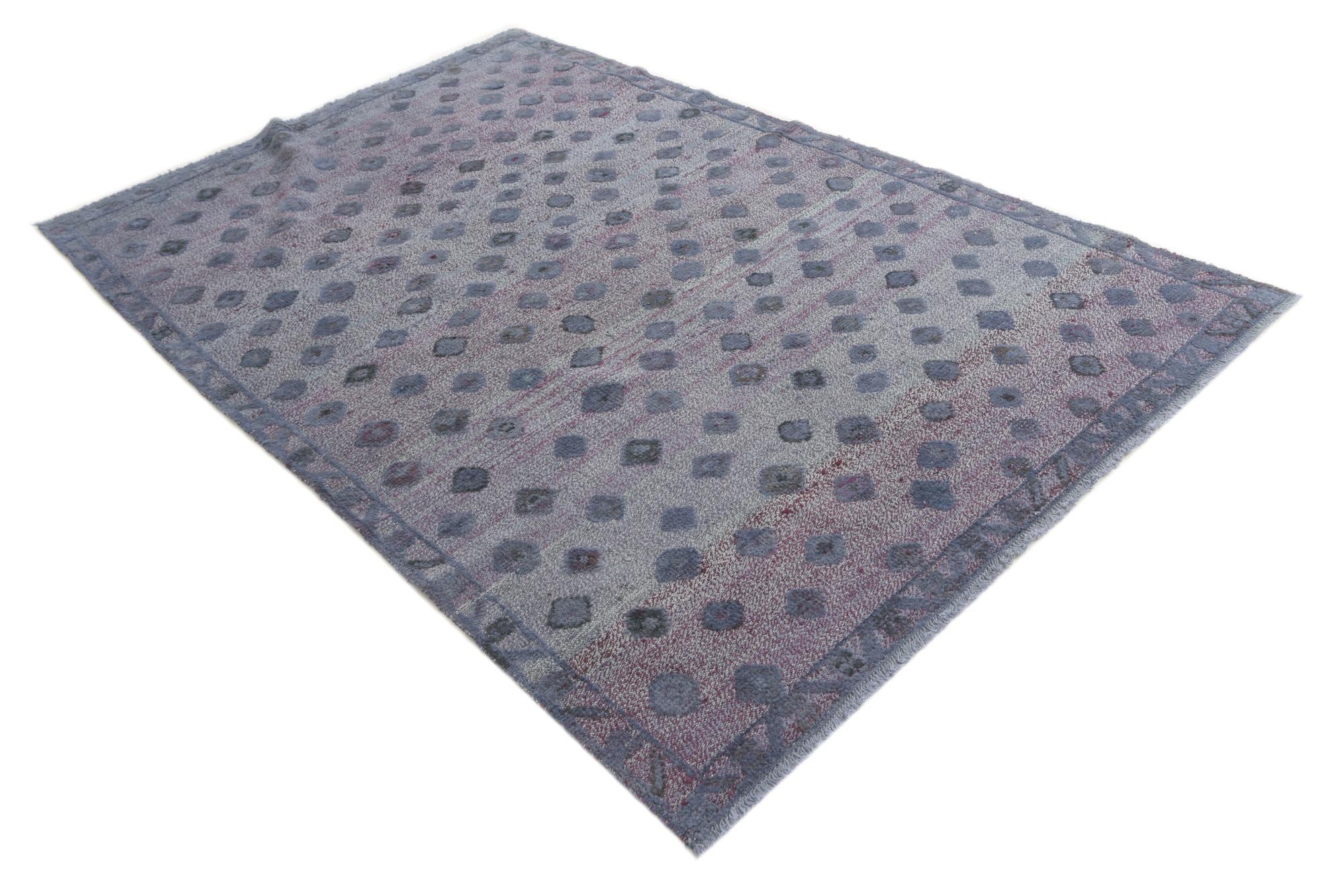 5' 5 x 8' 3 Hand Knotted Darya Wool Rug
