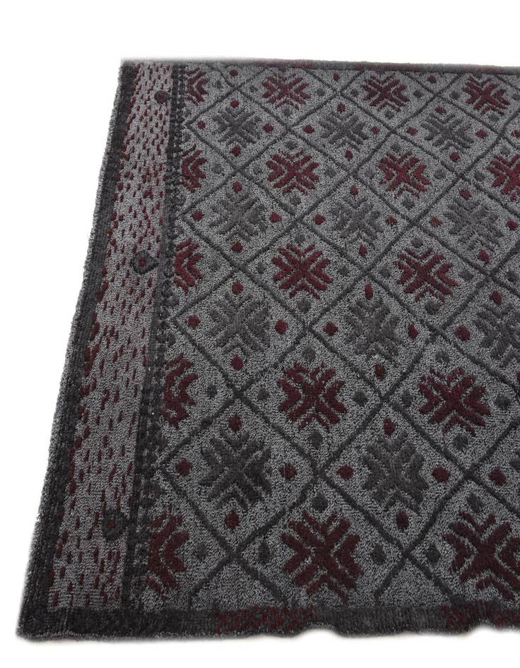 Detail image of 5' 10 x 8'  Hand Knotted Darya Wool Rug