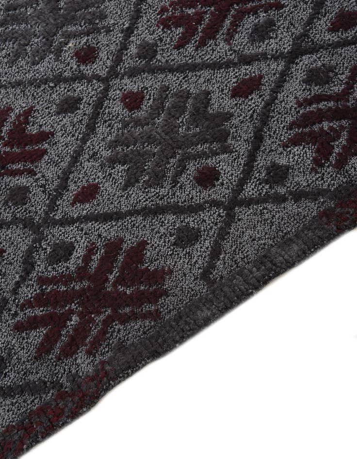 Detail image of 5' 10 x 8'  Hand Knotted Darya Wool Rug